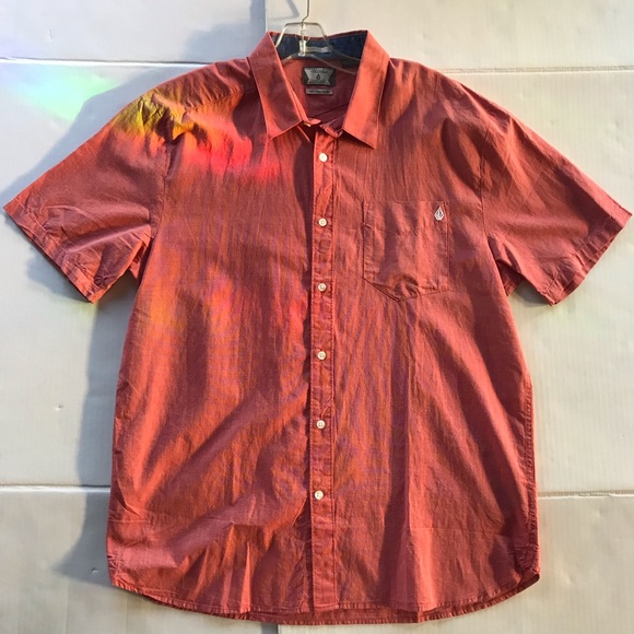 Volcom Other - Volcom Casual Bottom Down Dress shirt Men’s size L